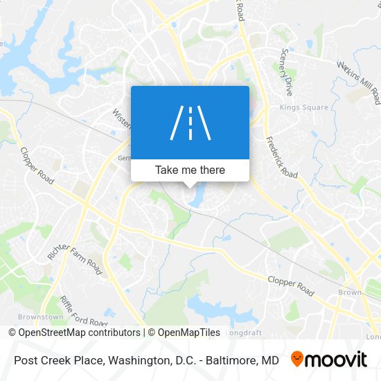 Mapa de Post Creek Place