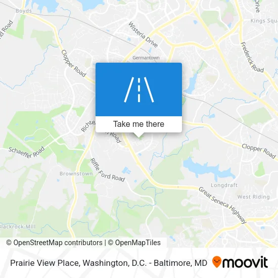 Prairie View Place map