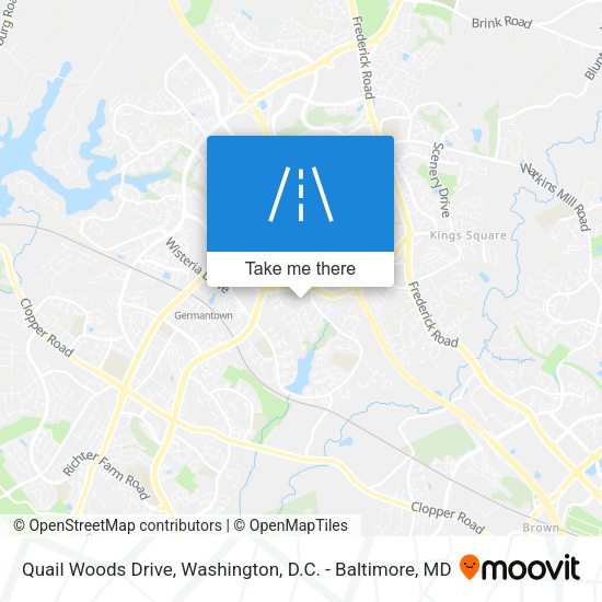 Quail Woods Drive map