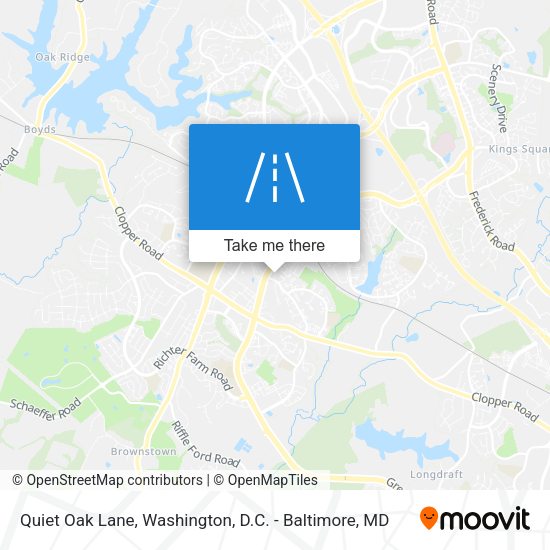 Mapa de Quiet Oak Lane