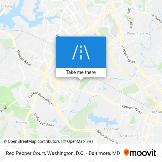 Red Pepper Court map