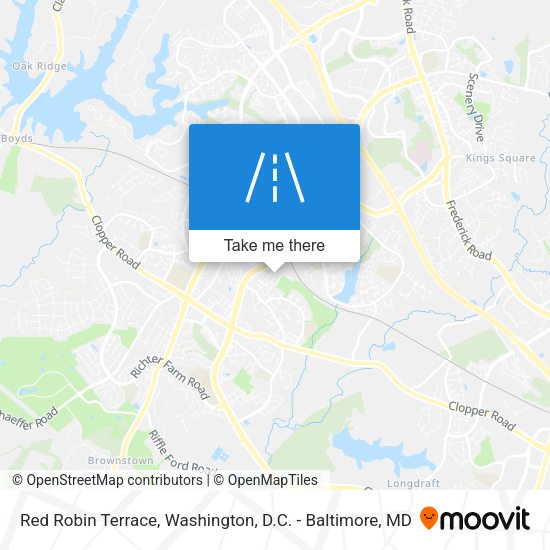 Mapa de Red Robin Terrace