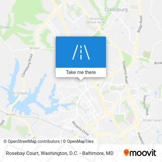 Rosebay Court map