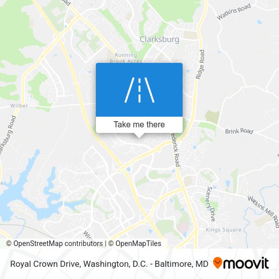 Mapa de Royal Crown Drive