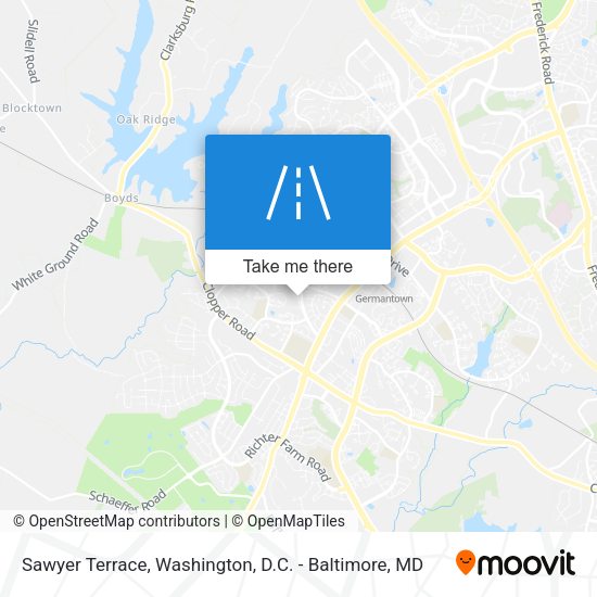 Sawyer Terrace map
