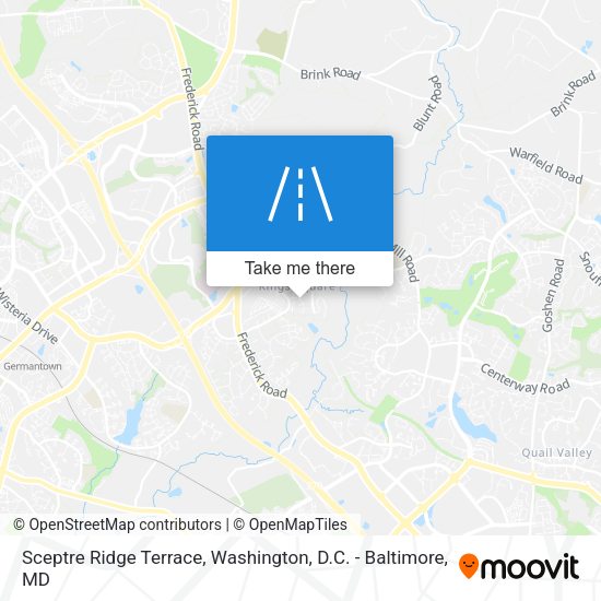 Sceptre Ridge Terrace map