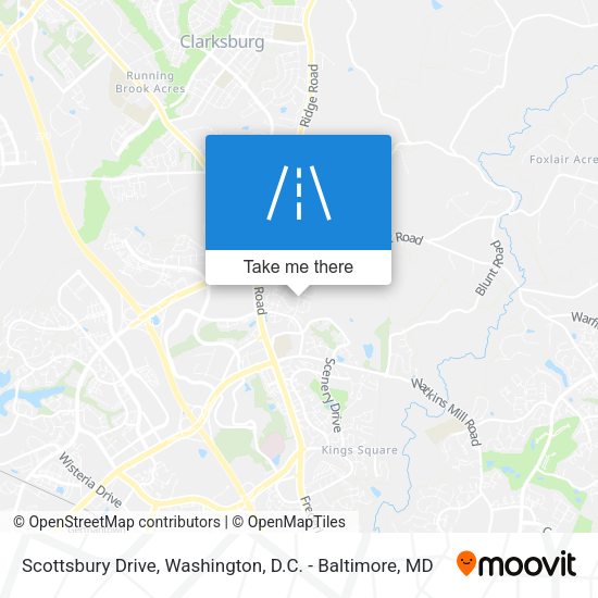 Scottsbury Drive map