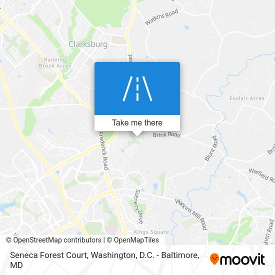 Seneca Forest Court map