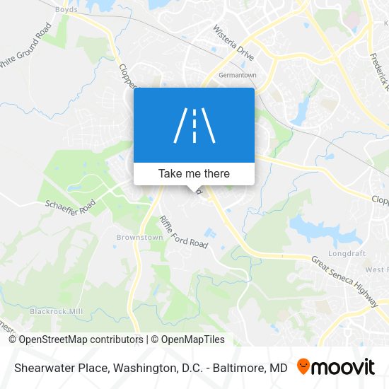 Shearwater Place map