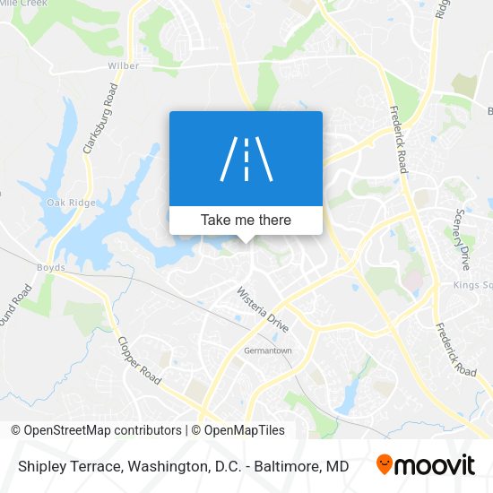 Mapa de Shipley Terrace