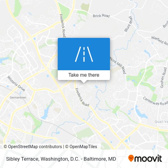 Sibley Terrace map