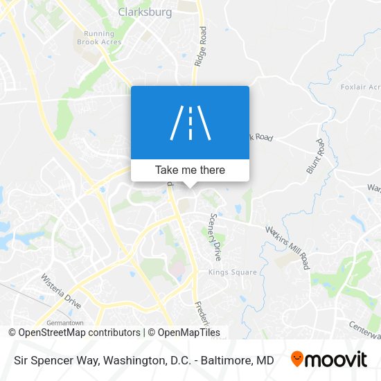 Mapa de Sir Spencer Way