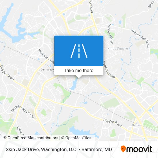 Skip Jack Drive map