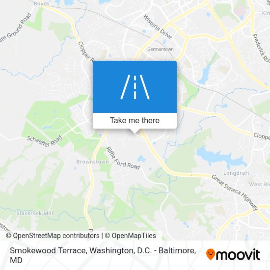 Mapa de Smokewood Terrace