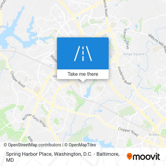 Mapa de Spring Harbor Place