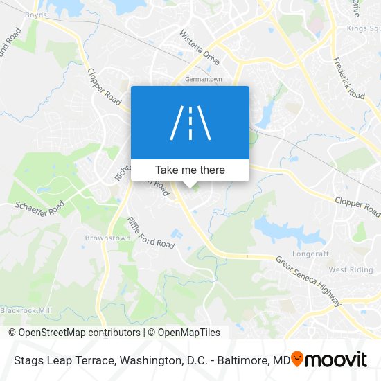 Stags Leap Terrace map