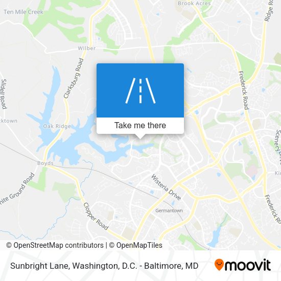 Sunbright Lane map