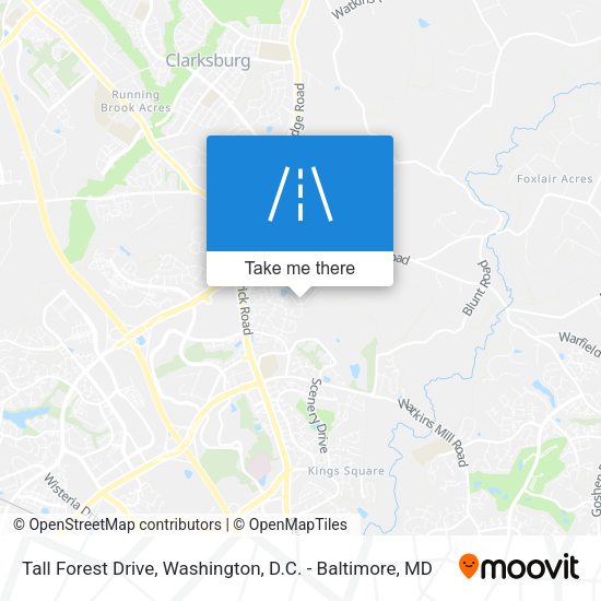 Mapa de Tall Forest Drive