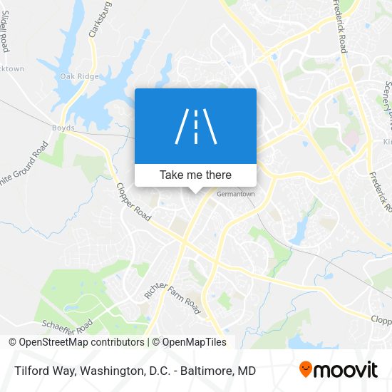 Mapa de Tilford Way