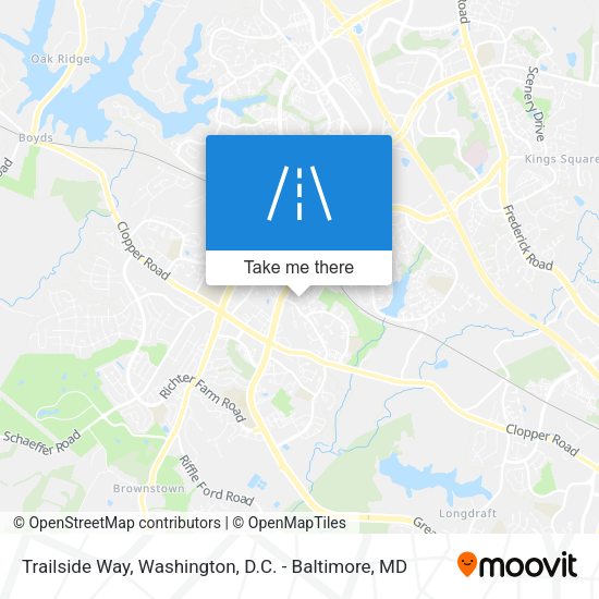 Trailside Way map
