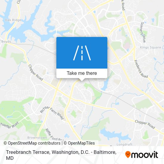 Mapa de Treebranch Terrace