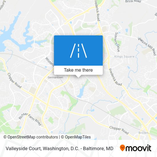 Valleyside Court map