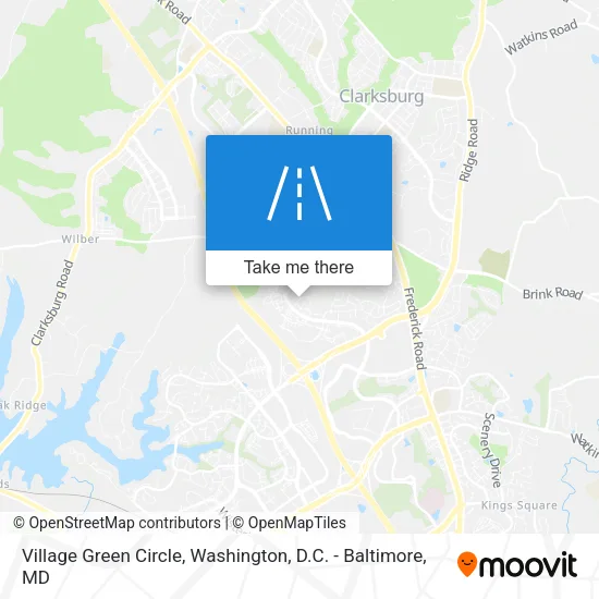Village Green Circle map