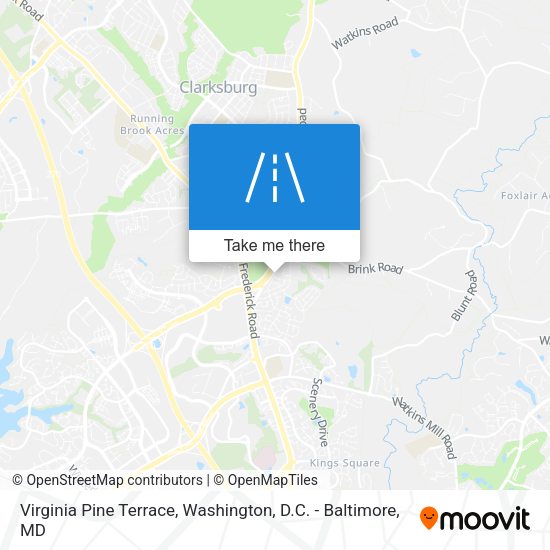 Mapa de Virginia Pine Terrace