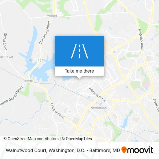 Walnutwood Court map