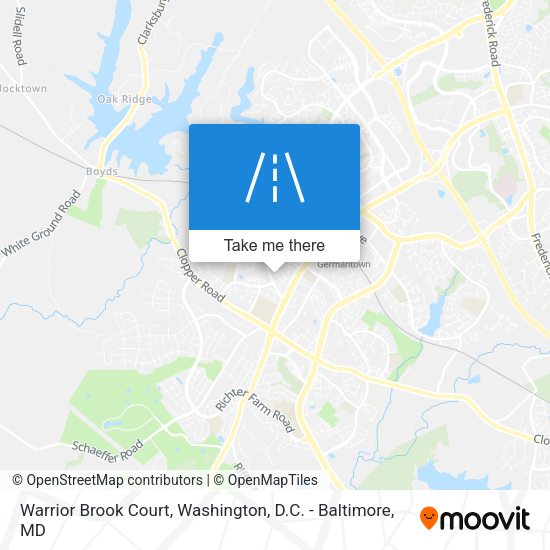 Warrior Brook Court map