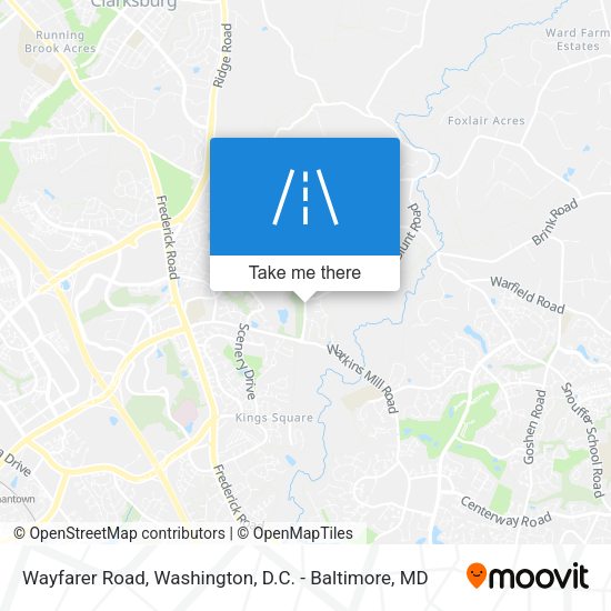 Wayfarer Road map