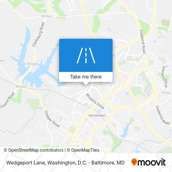 Mapa de Wedgeport Lane