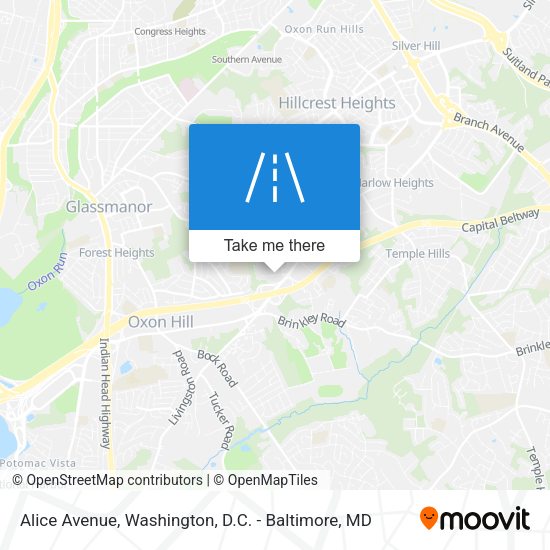 Alice Avenue map