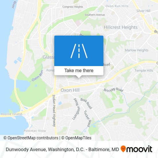 Dunwoody Avenue map
