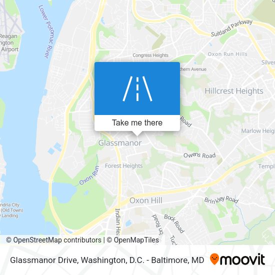 Mapa de Glassmanor Drive