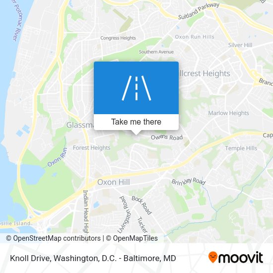 Mapa de Knoll Drive