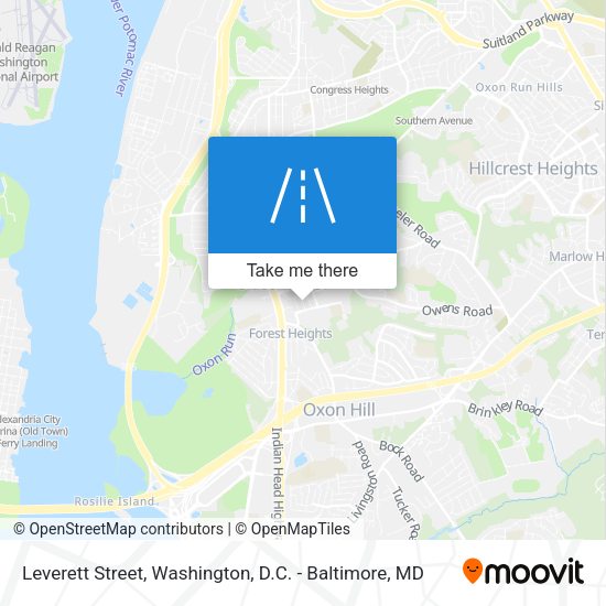 Mapa de Leverett Street