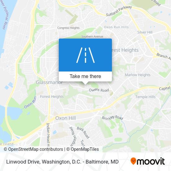 Mapa de Linwood Drive