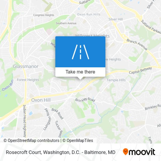 Rosecroft Court map