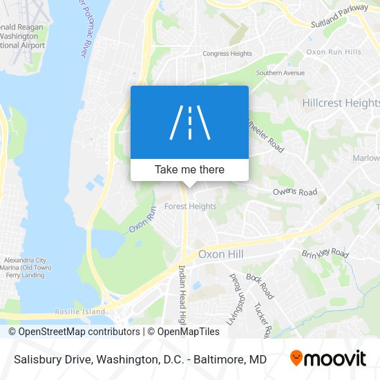 Salisbury Drive map