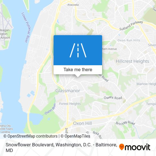 Mapa de Snowflower Boulevard
