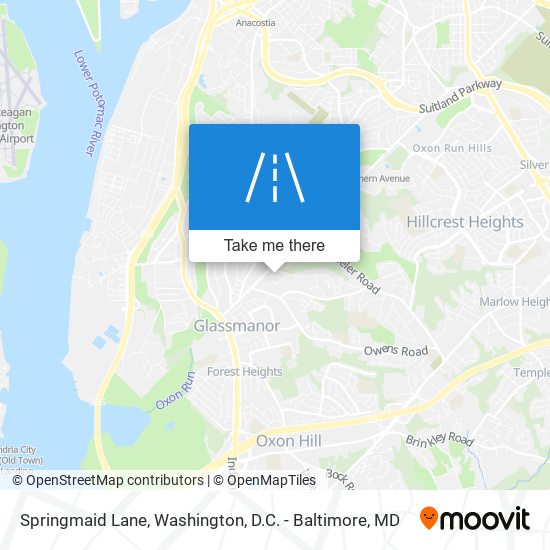 Springmaid Lane map