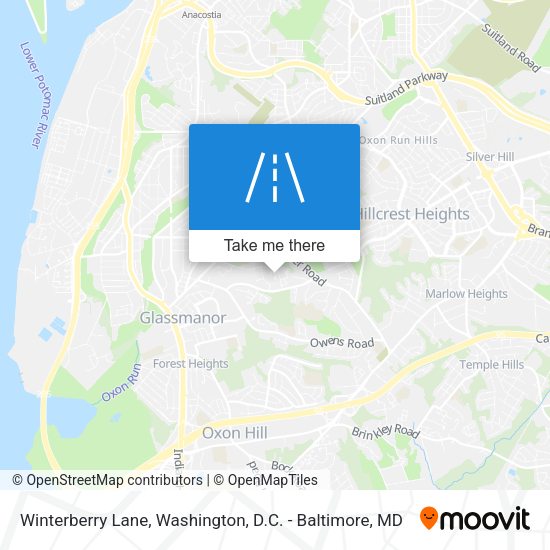 Mapa de Winterberry Lane
