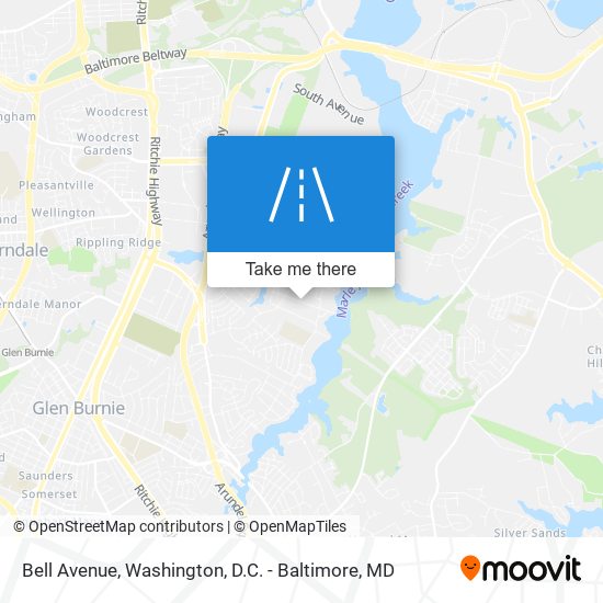Mapa de Bell Avenue