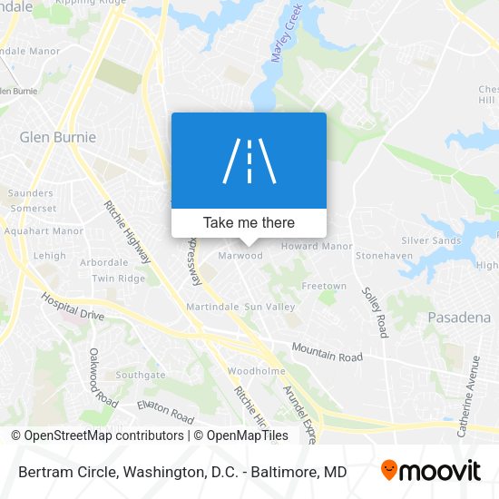 Bertram Circle map