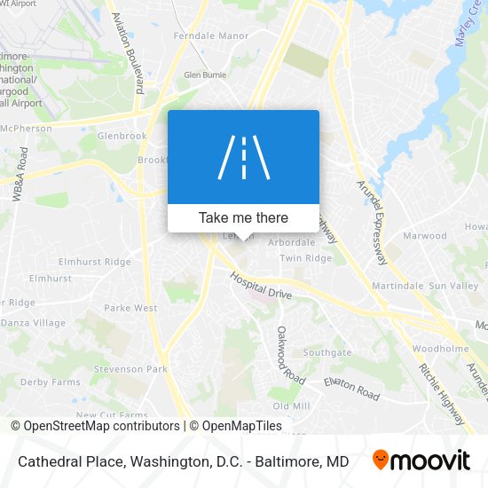 Mapa de Cathedral Place