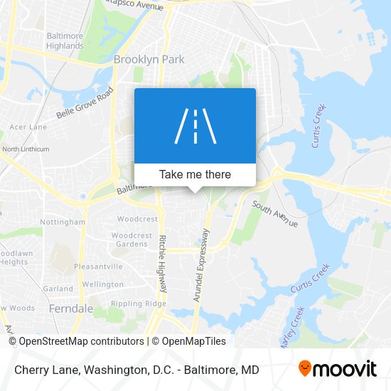 Cherry Lane map