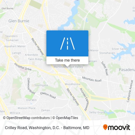 Crilley Road map