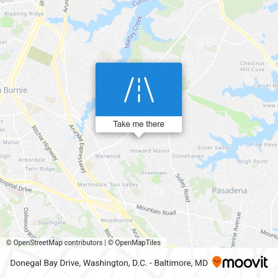 Donegal Bay Drive map