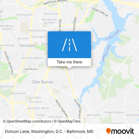 Mapa de Dotson Lane